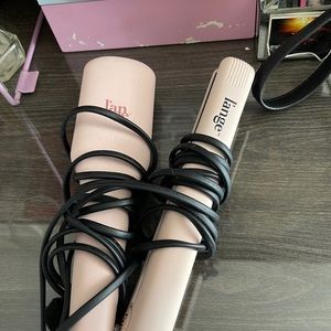 Straightener and brush